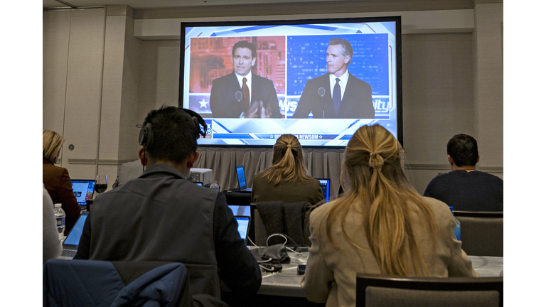 US-POLITICS-DEBATE-DESANTIS-NEWSOM