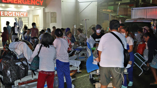 Powerful Earthquake Strikes Off Coast Of Philippines