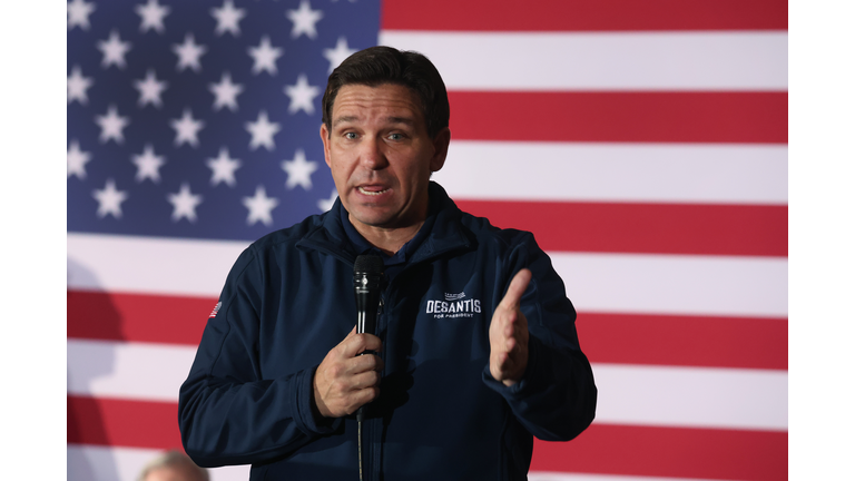 Ron DeSantis Holds His 99th Campaign Rally In Iowa