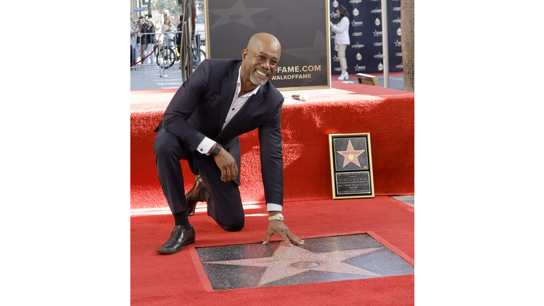 Darius Rucker Honored With Star On The Hollywood Walk Of Fame