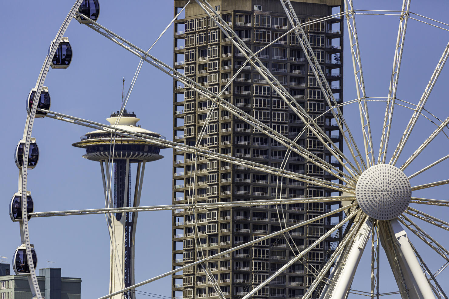 Seattle Landmarks and Downtown Skyline