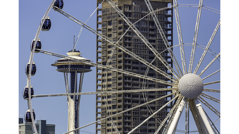 Seattle Landmarks and Downtown Skyline
