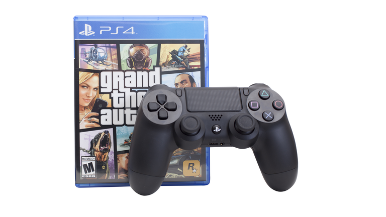 PlayStation 4 PS4 Controller and Game