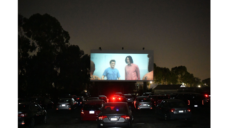 Alex Winter, Cast And Filmmakers Surprise Fans At A Drive-in Screening Of "Bill & Ted Face The Music"