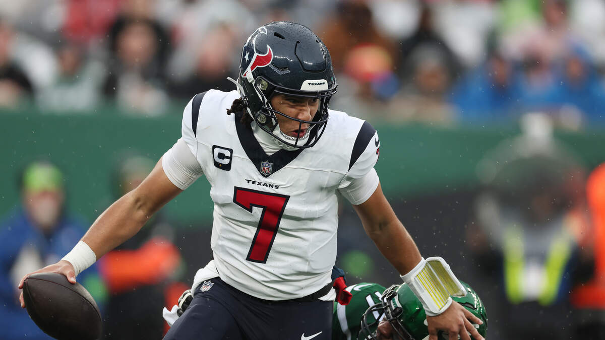 C.J. Stroud in concussion protocol after late-game blow in Texans' loss vs  Jets