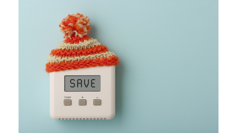 SAVE on digital room thermostat with wooly hat