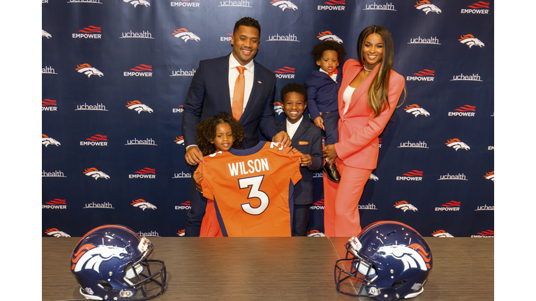 Denver Broncos Introduce Quarterback Russell Wilson