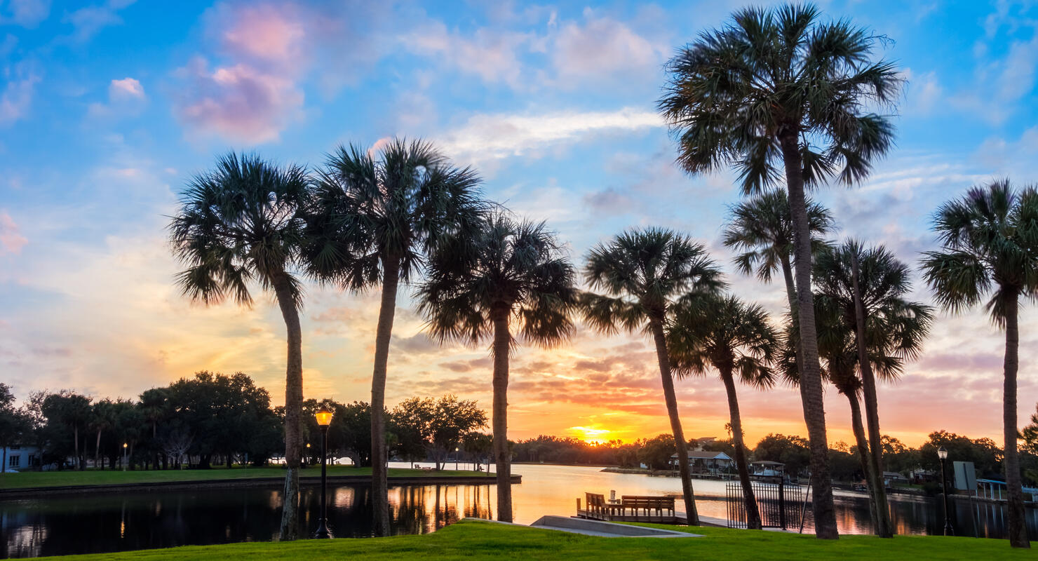 Tarpon Springs Florida Sunset