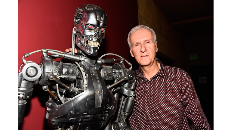 American Cinematheque 30th Anniversary Screening Of "The Terminator" James Cameron & Gale Anne Hurd