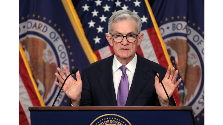 Fed Chair Jerome Powell Holds  News Conference Following The Federal Open Market Committee Meeting
