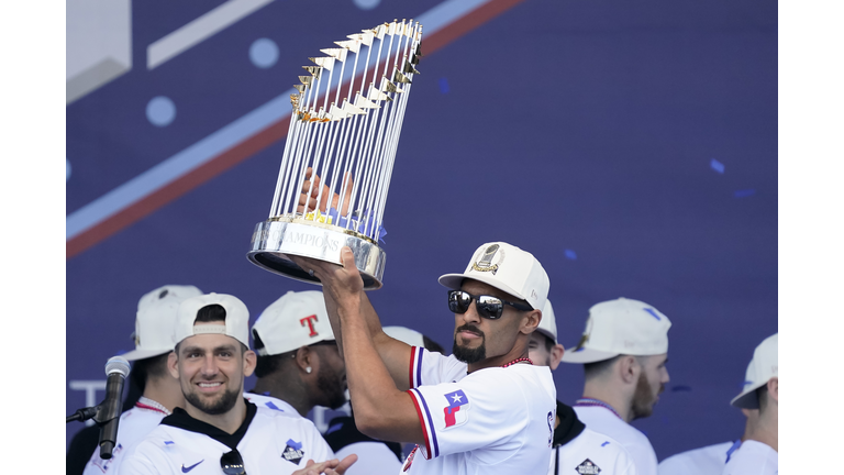 Texas Rangers Victory Parade