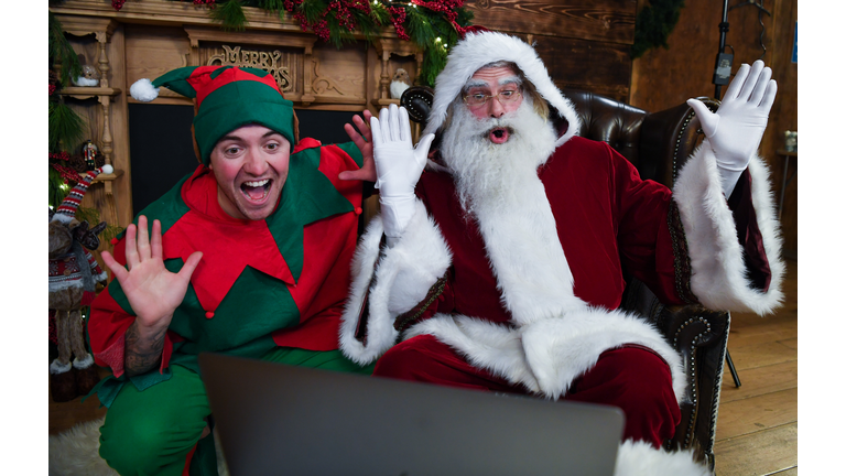 Santa Claus Zooms In To Living Rooms This Christmas