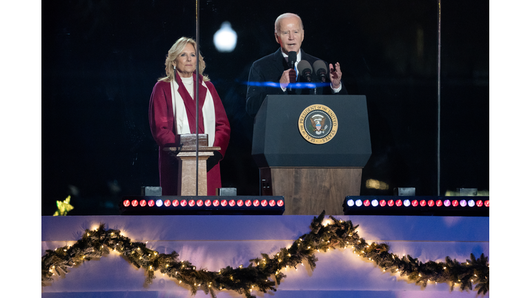 National Christmas Tree Lighting Ceremony Held In Washington, D.C.