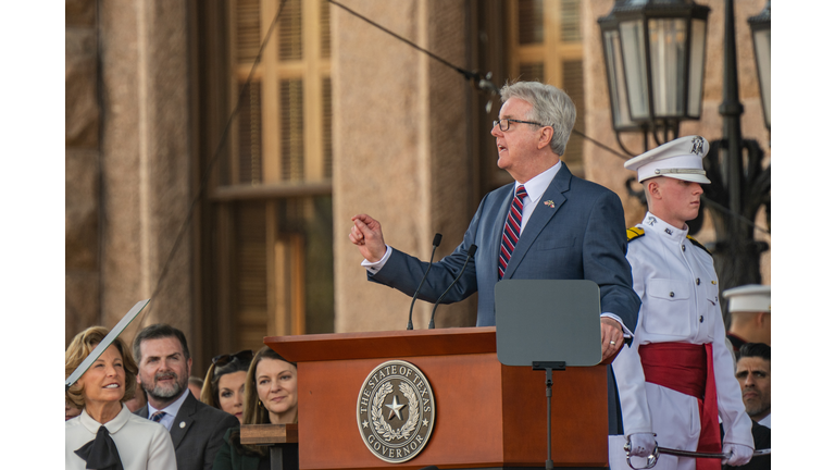 Greg Abbott Is Inaugurated For His Third Term As Texas Governor