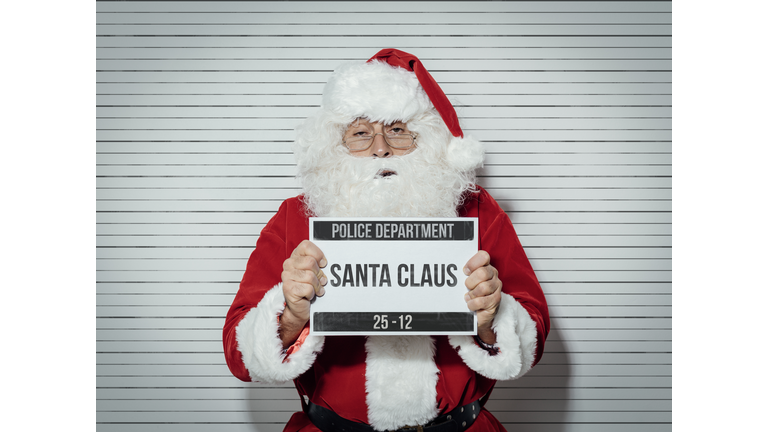 Santa Claus mug shot