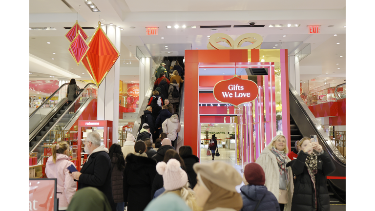 Interior of a Macy's Store