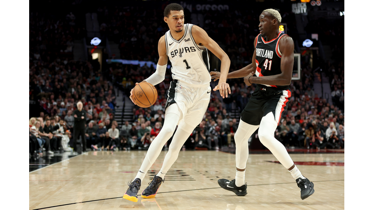 San Antonio Spurs v Portland Trail Blazers