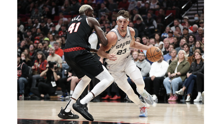 San Antonio Spurs v Portland Trail Blazers