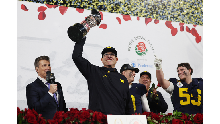 Rose Bowl Game - Alabama v Michigan