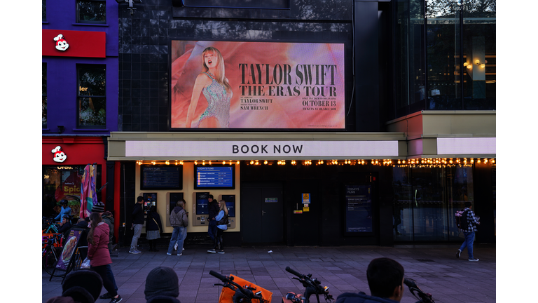 Taylor Swift: The Eras Tour, ODEON Luxe Cinema, Leicester Square, London, West End,  UK