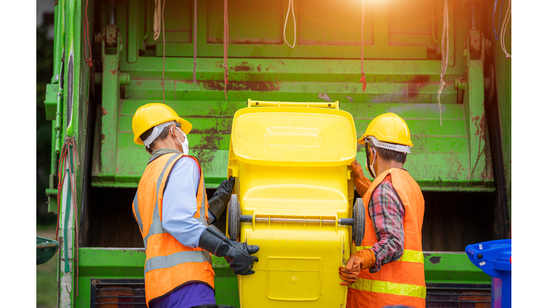 Garbage man collector,Garbage removal.