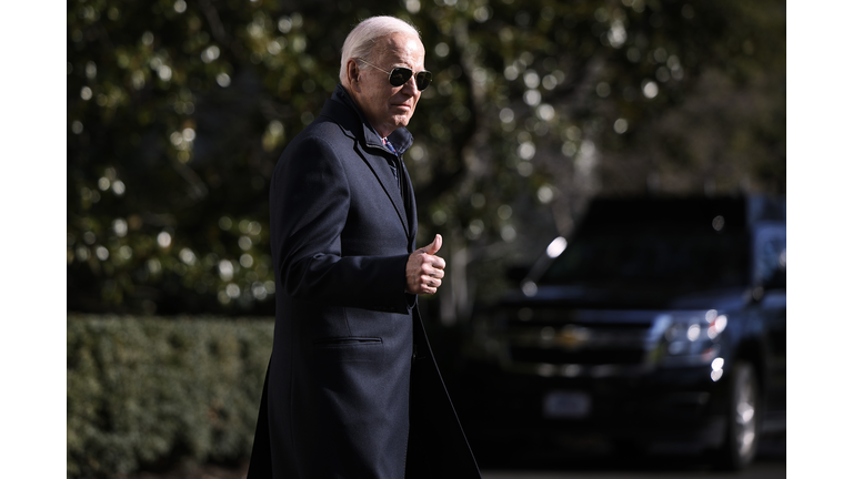 President Biden Departs The White House For Pennsylvania