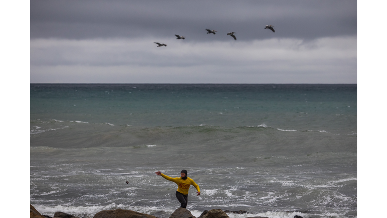 Massive Storm Brings Flooding To Ventura County, California