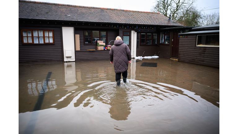 Flood Alerts Remain In Place Following Storm Henk