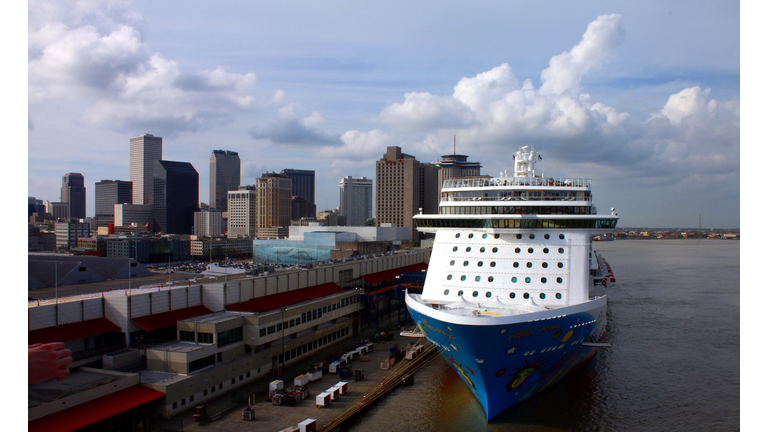 Cruise Ship at the Big Easy