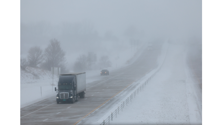 Iowa Prepares For State's Caucuses, As Large Snowstorm Descends On The State