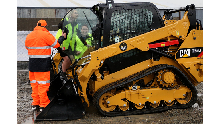 New Zealand's  First Heavy Equipment Playground Opens In Invercargill