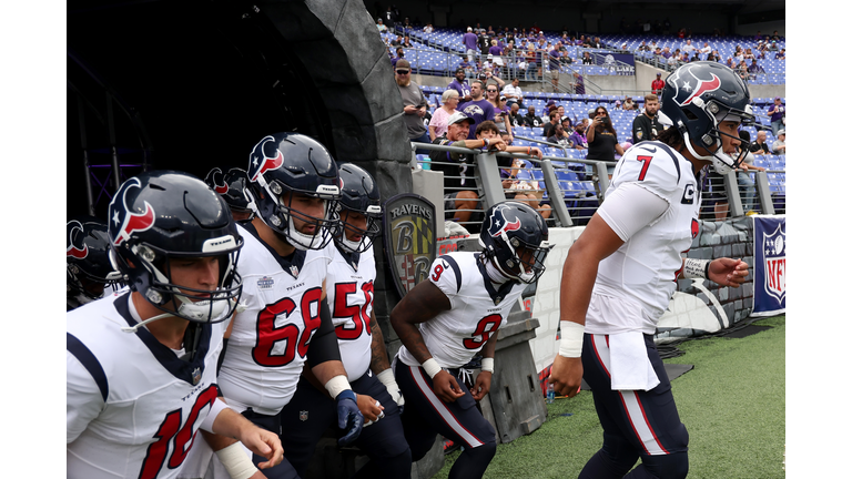 Houston Texans v Baltimore Ravens