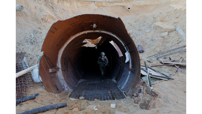 TOPSHOT-PALESTINIAN-ISRAEL-CONFLICT-GAZA-TUNNELS