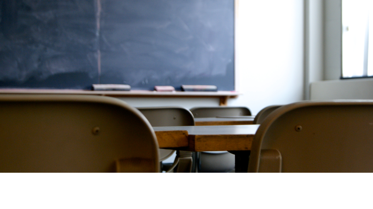 Empty classroom