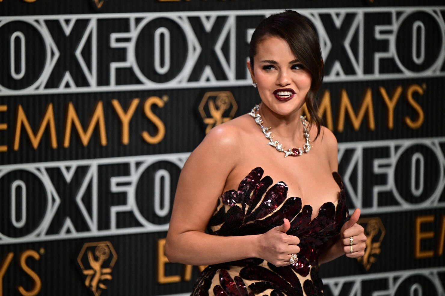 US-ENTERTAINMENT-TV-AWARDS-EMMY-ARRIVALS-RED CARPET