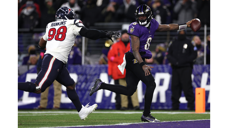 AFC Divisional Playoffs - Houston Texans v Baltimore Ravens