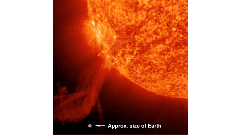 Two Large Solar Prominences Erupt On Sun 