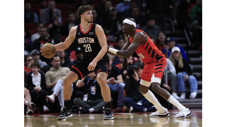 Portland Trail Blazers v Houston Rockets