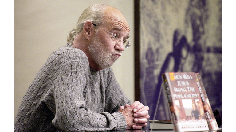 George Carlin Signs New Book In New York