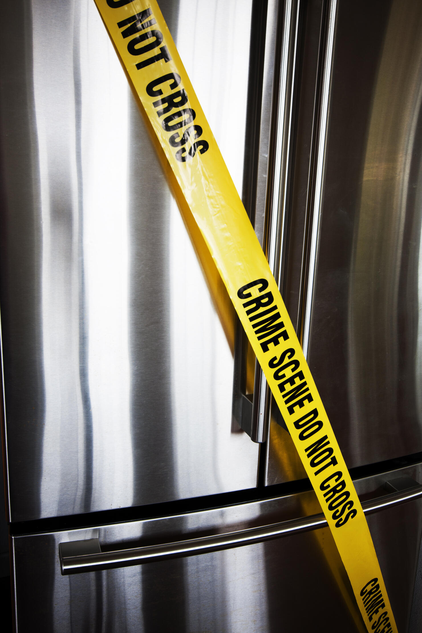 Refridgerator Crime Scene