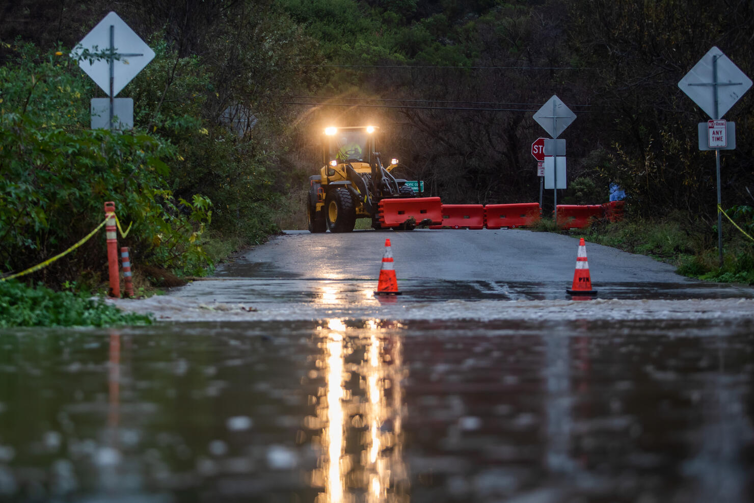 Massive Storm Brings Flooding To Ventura County, California
