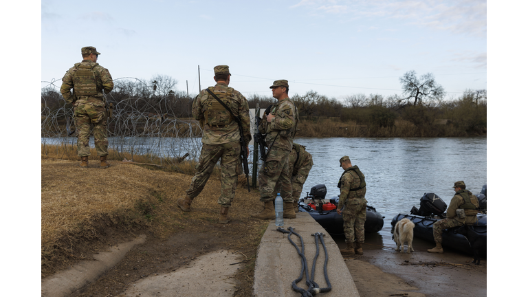 Eagle Pass Border Standoff Between Texas And The Federal Government Continues