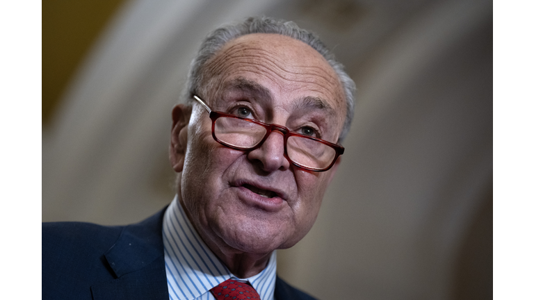 Senators Hold Their Policy Luncheons On Capitol Hill