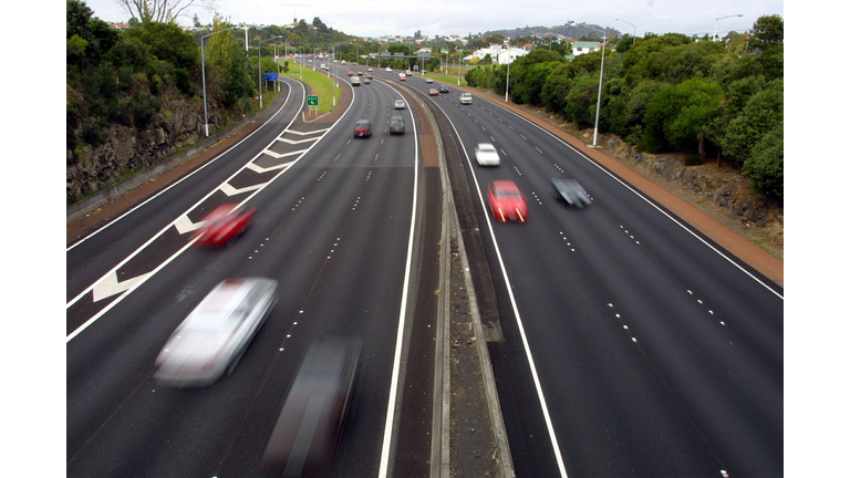 Generic traffic image. Traffic flows on the north