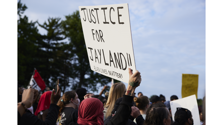 Vigil Held For Jayland Walker, Who Was Shot By Police Last Week