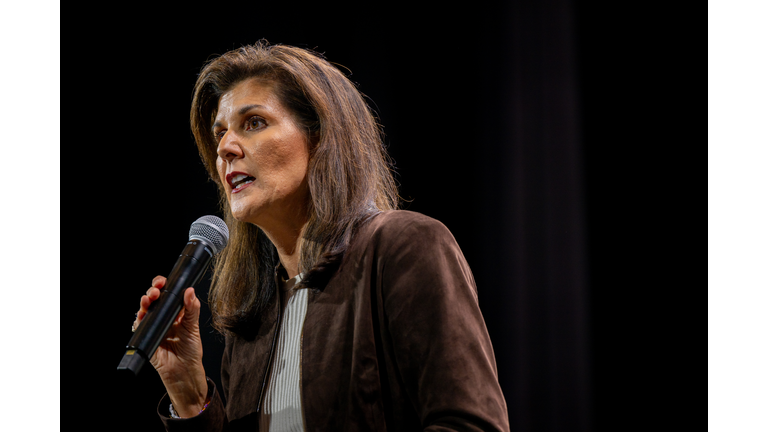 Presidential Candidate Nikki Haley Holds Campaign Events In South Carolina