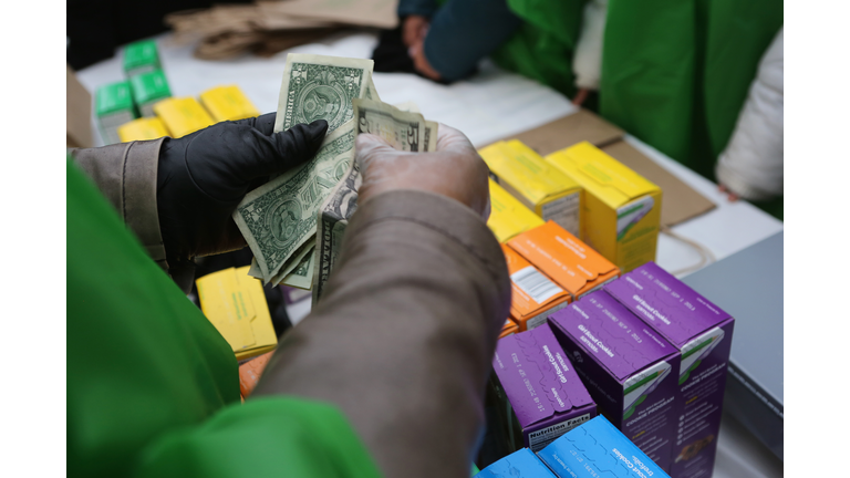 Girl Scouts Sell Cookies From Street Trucks In New York City