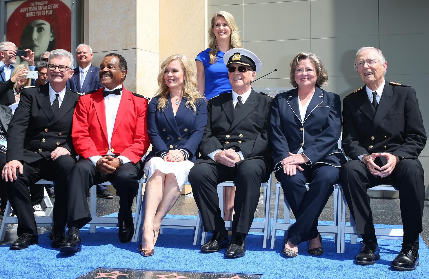 Princess Cruises and the Original Cast of "The Love Boat" Receive Honorary Star Plaque for donating to the preservation of the Hollywood Walk of Fame