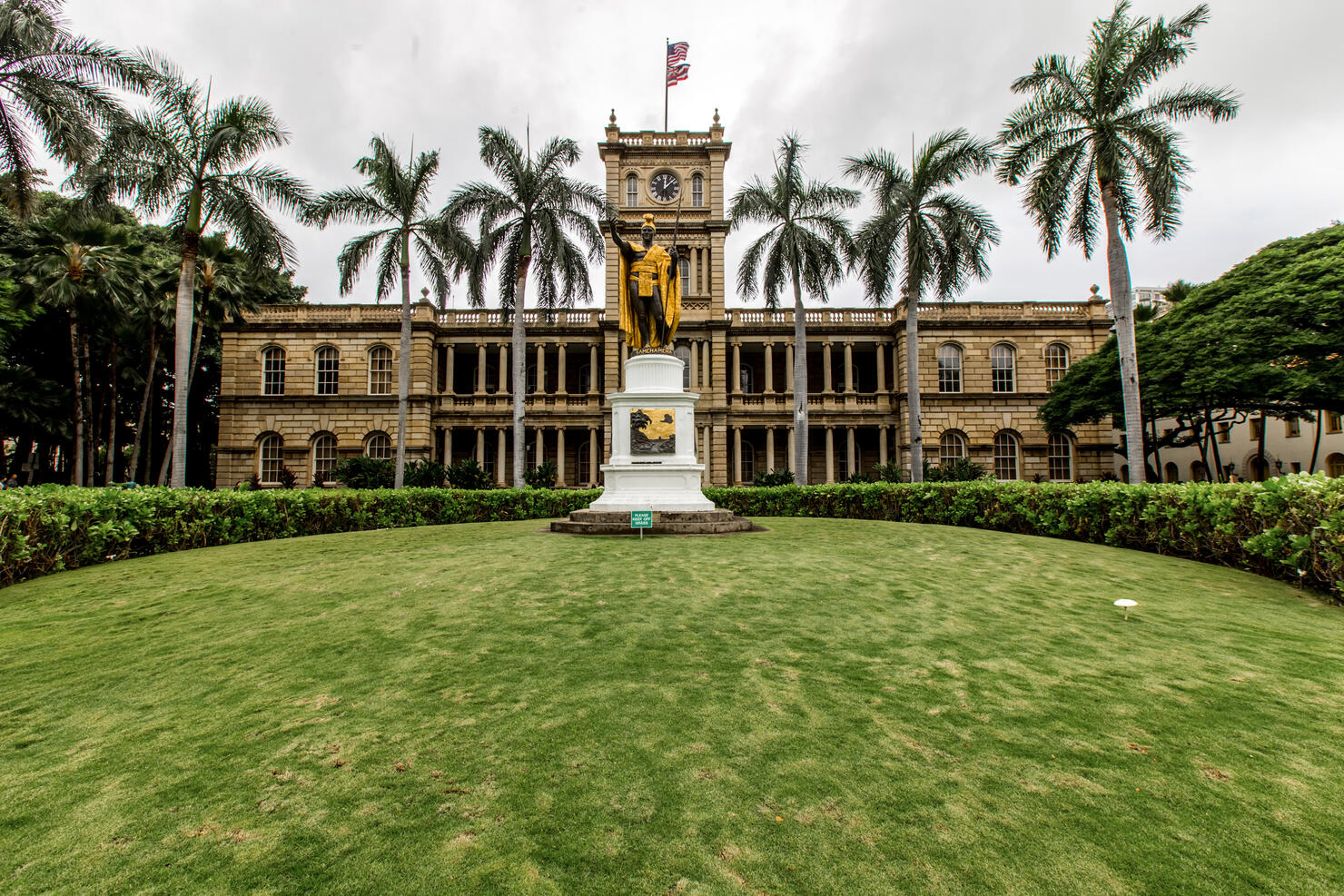 Aliʻiolani Hale building in Hawaii