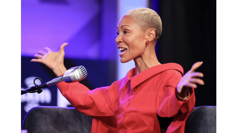 Jada Pinkett Smith Visits The SiriusXM Studio